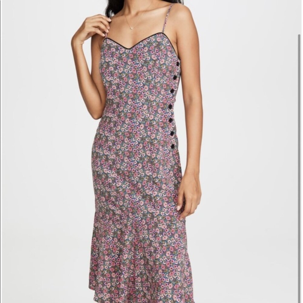 Lost + Wander Floral  Slip Dress - Size S